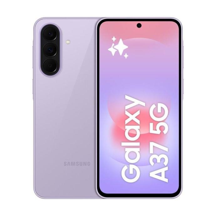 Samsung Galaxy A37 (A376E-DS, 5G) (256GB+12GB, Light Violet)