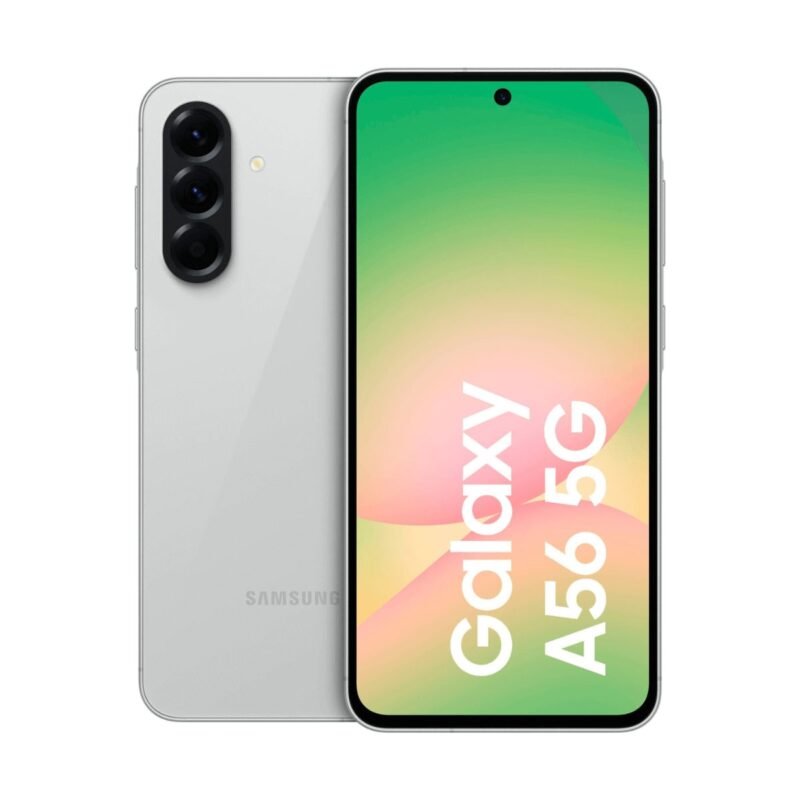 Samsung Galaxy A56 (A566B-DS, 5G) (128GB+8GB, Awesome Light Gray)