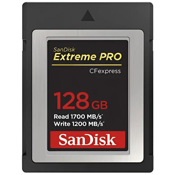 SanDisk Extreme PRO CFexpress Card Type B (128GB, SDCFE-128G-GN4NN)