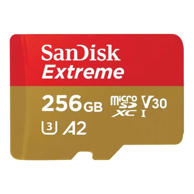 Sandisk microSDXC Extreme (256GB, SDSQXAV-256G-GN6MN)