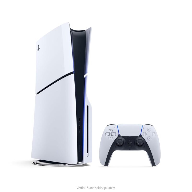 Sony PlayStation 5 Slim Console (Standard Disc Game Version)