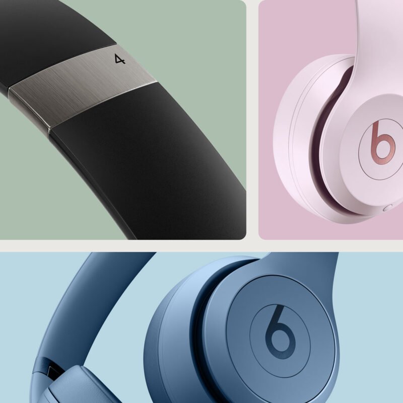 Beats Solo4 Bluetooth Wireless On-Ear Headphones (Metallic Pink)