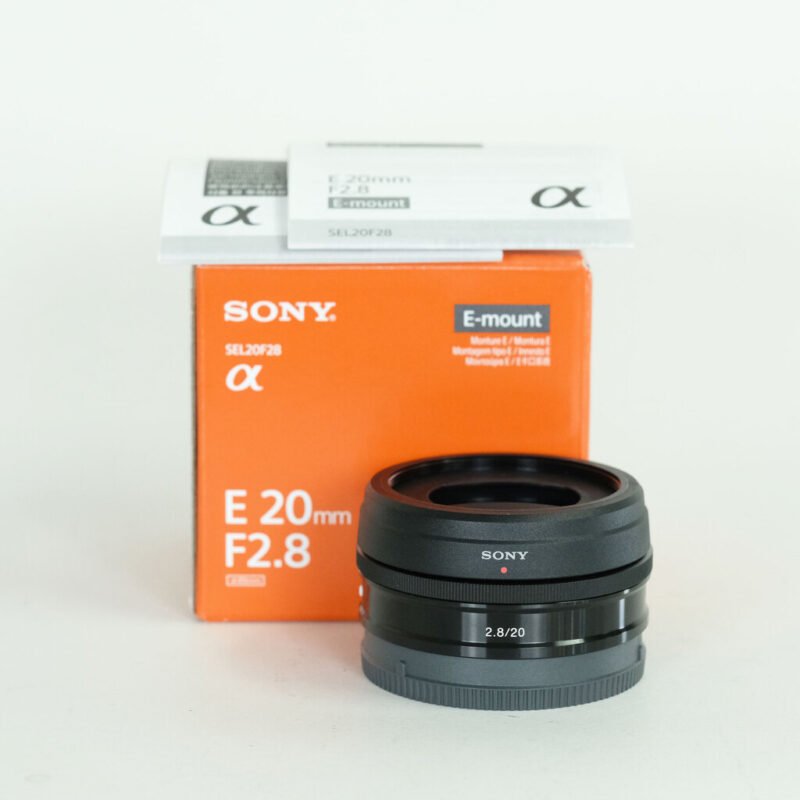 Sony E 20mm F2.8 (SEL20F28)