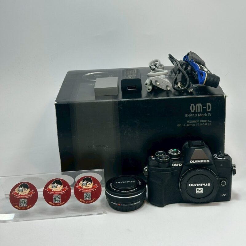 OM System OM-D E-M10 Mark IV Kit (14-42mm EZ Lens) Black