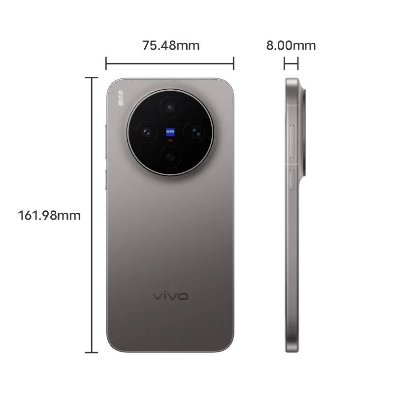 Vivo X300S (CN, V2548A) (512GB+16GB, Black)