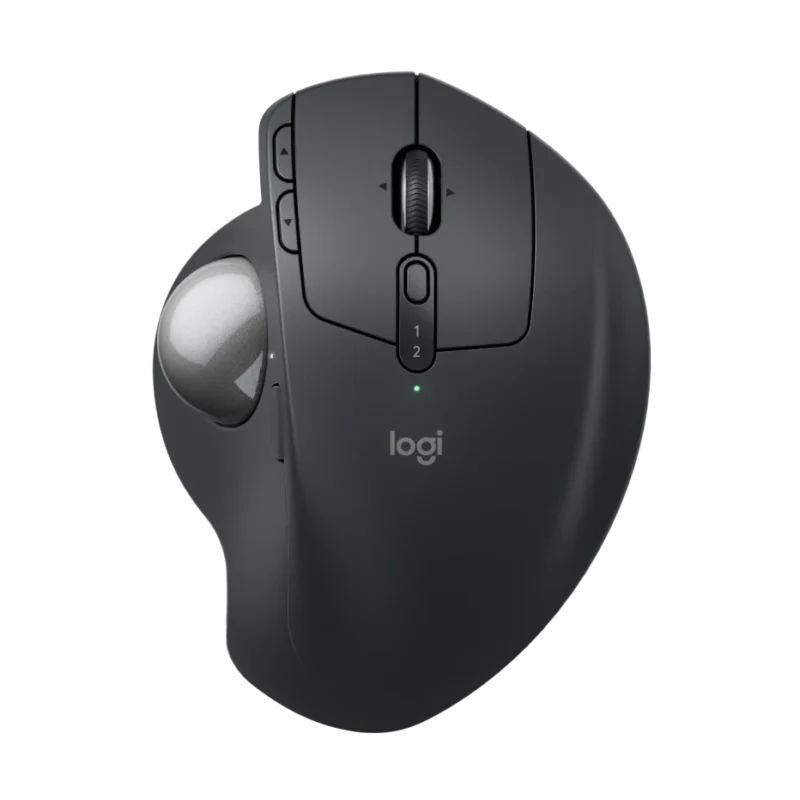 Logitech MX Ergo S Advanced Wireless Trackball Mouse (Graphite, 910-007261)